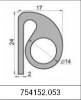 Профиль силиконовый 754152.053